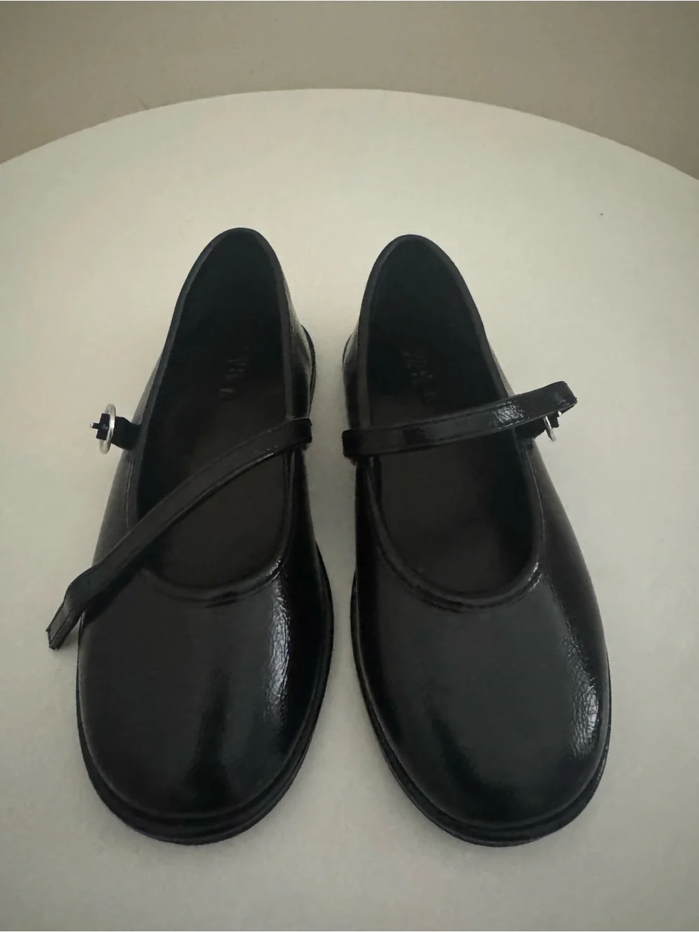 Zara Black Patent Mary Jane Kids Dress Shoes